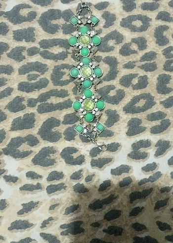 Turkuaz Boncuklu Bohem Kadın Bileklik - Görsel 2