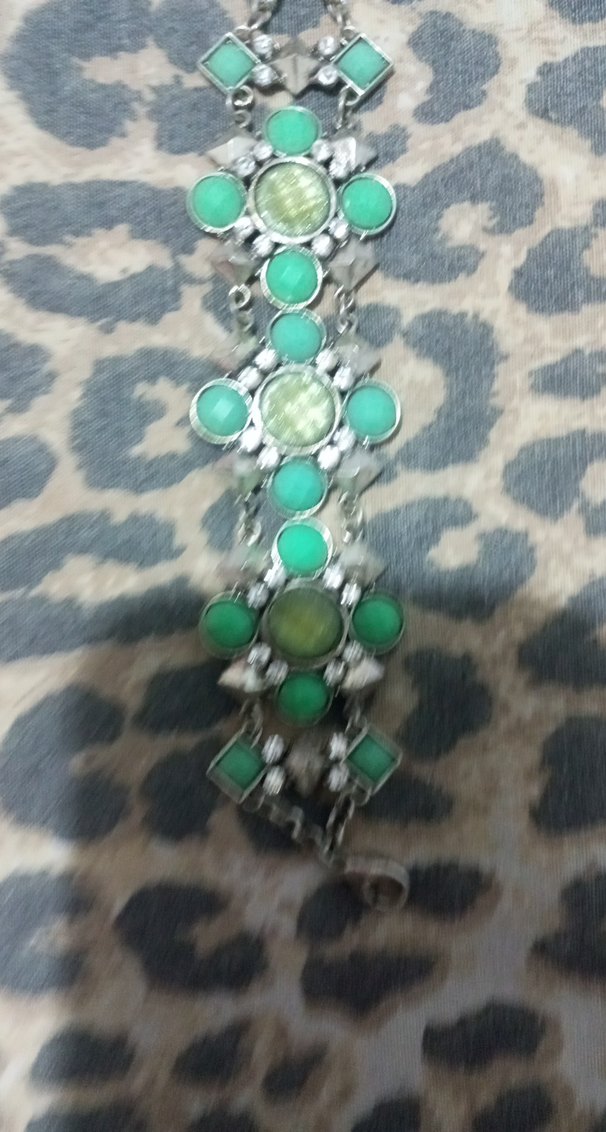 Turkuaz Boncuklu Bohem Kadın Bileklik - Görsel 4