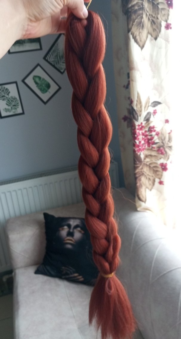 Örgü Yün fiber Kadın Saç Aksesuarı - Görsel 2