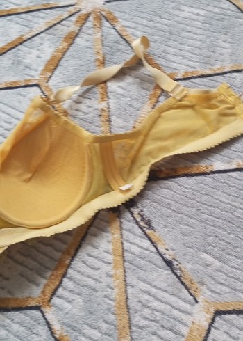 Nakışlı Parlak Sarı Bohem Sütyen - Görsel 9