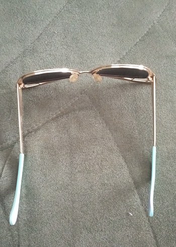 Mavi Fiyonk Detaylı Retro Kadın Gözlüğü - Görsel 5