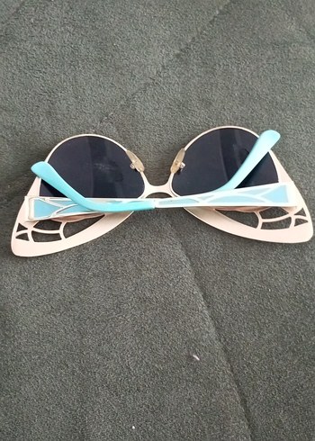 Mavi Fiyonk Detaylı Retro Kadın Gözlüğü - Görsel 7