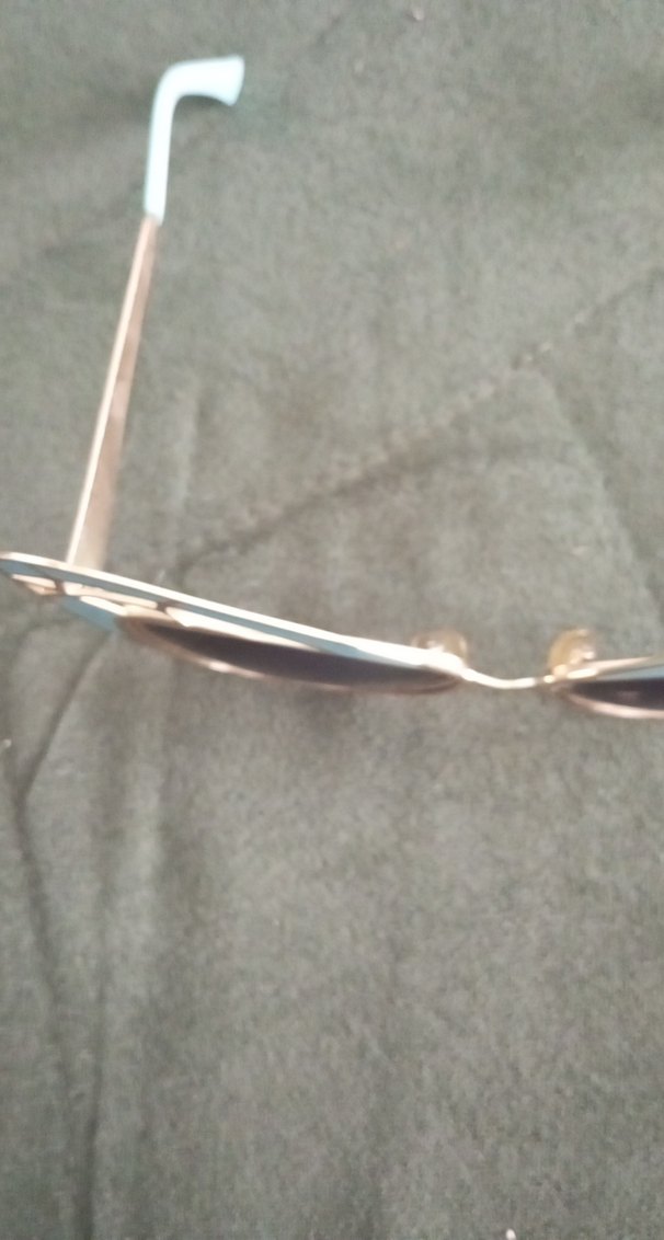 Mavi Fiyonk Detaylı Retro Kadın Gözlüğü - Görsel 3