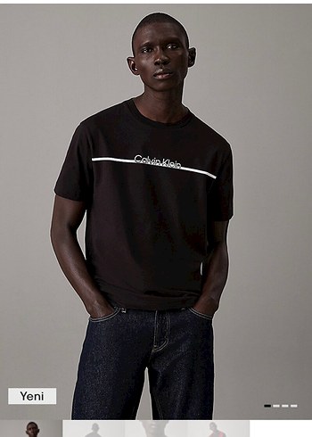 Calvin Klein Siyah Orjinal Erkek Tişört