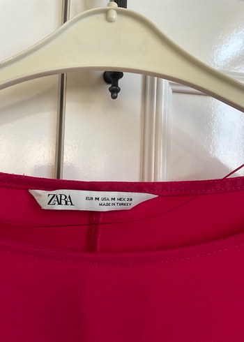 28 Beden pembe Renk Pembe Uzun Kollu Midi Tunik