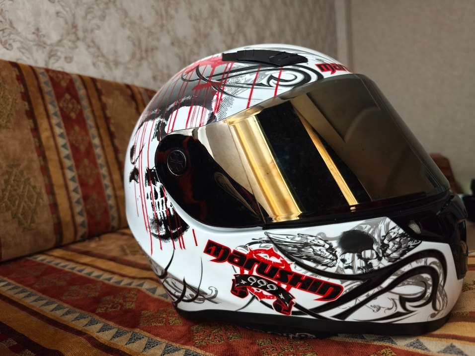 Marushin 999 rs Motor Kaskı M - Görsel 3