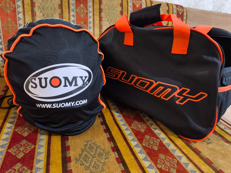 Suomy SR-GP Beyaz Motosiklet Kaskı L - Görsel 2