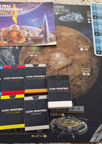Beden Alien Frontiers - Kutu Oyunu
