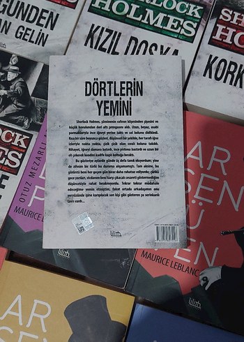 Sherlock Holmes ve Arsen Lüpen Kitap Seti 11 Kitap - Görsel 2