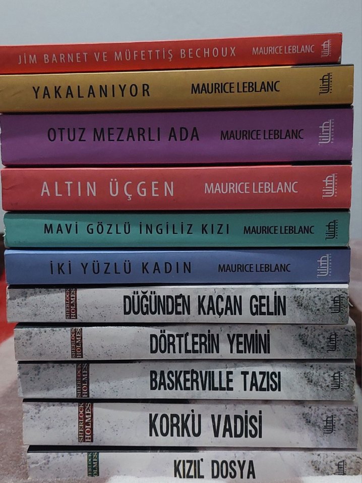 Sherlock Holmes ve Arsen Lüpen Kitap Seti 11 Kitap - Görsel 4