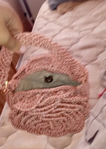 Bohem Örgü Kadın Çanta - Görsel 4