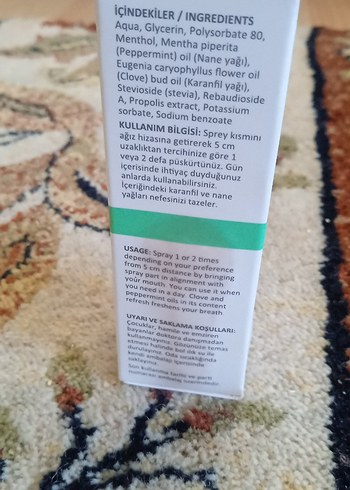 Homm Life Nefes Tazeleyici Sprey 25 ml - Görsel 4