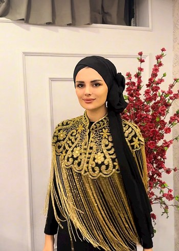 Zara kiralık ful boncuklu taşlı abiye