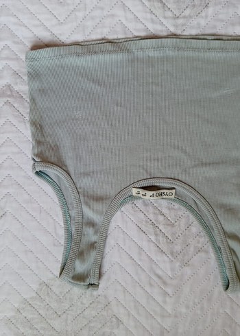 Oysho kadın yeşil pastel crop