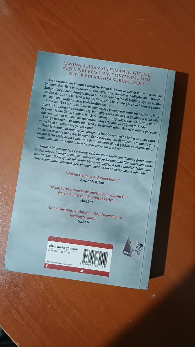 Piri Reis'in Sırrı - Cenk Kayakuş - Görsel 2