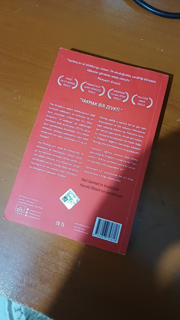 Ray Bradbury - Fahrenheit 451 Kitabı - Görsel 2