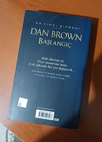 Dan Brown - Başlangıç Romanı - Görsel 2