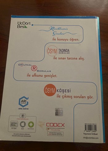  TYT Matematik Soru Bankası - 345 Üç Dört Beş