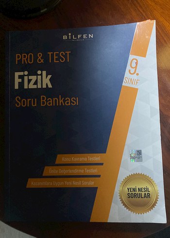 Bilfen 9. Sınıf Fizik Soru Bankası