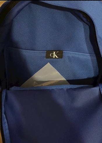  Beden mavi Renk Calvin klein erkek Sırt Çantası