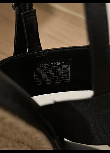 Calvin Klein Calvin klein dolgu topuk ayakkabı 