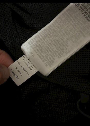 m Beden Calvin klein yağmurluk