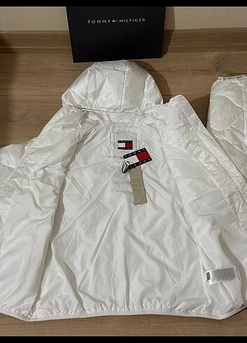 s Beden Tommy hilfiger kadın ince mont