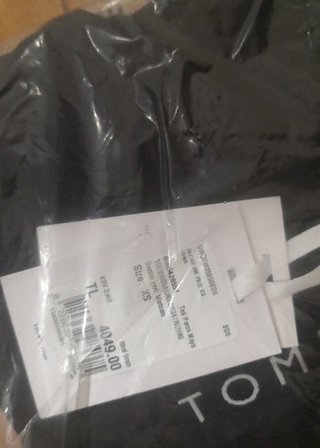 Tommy Hilfiger Siyah Halter Mayo - Görsel 6