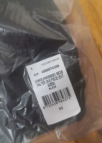 Tommy Hilfiger Siyah Halter Mayo - Görsel 7