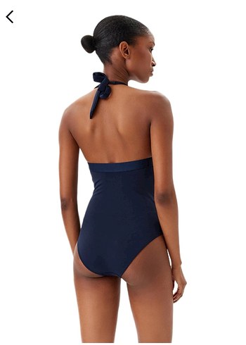 Tommy Hilfiger Lacivert Askılı Kadın Mayo - Görsel 2