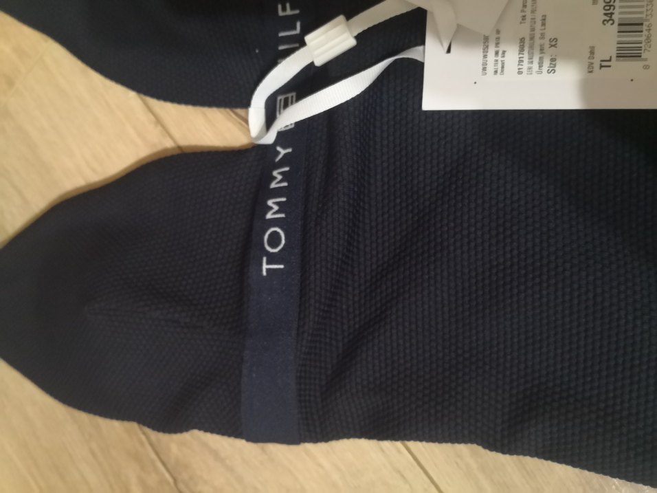 Tommy Hilfiger Lacivert Askılı Kadın Mayo - Görsel 5