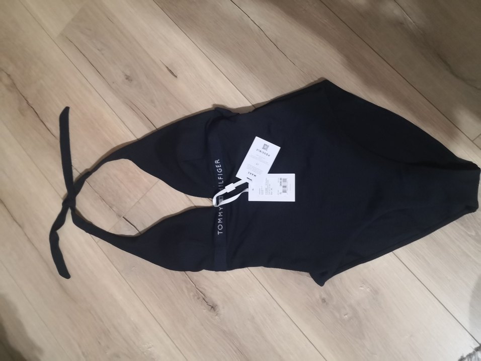 Tommy Hilfiger Lacivert Askılı Kadın Mayo - Görsel 3