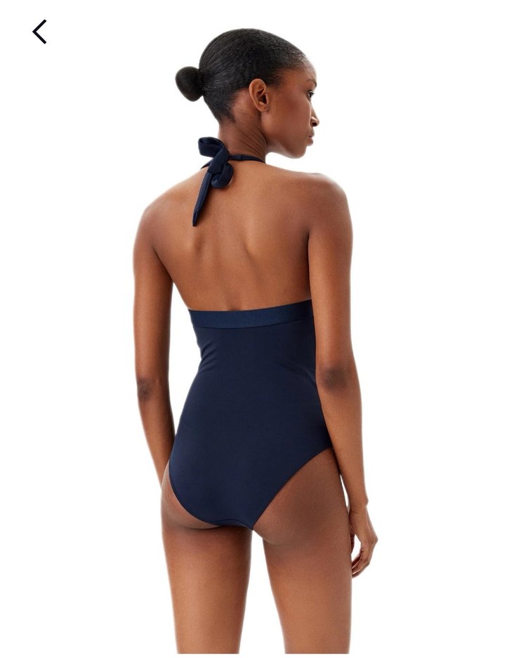 Tommy Hilfiger Lacivert Askılı Kadın Mayo - Görsel 2