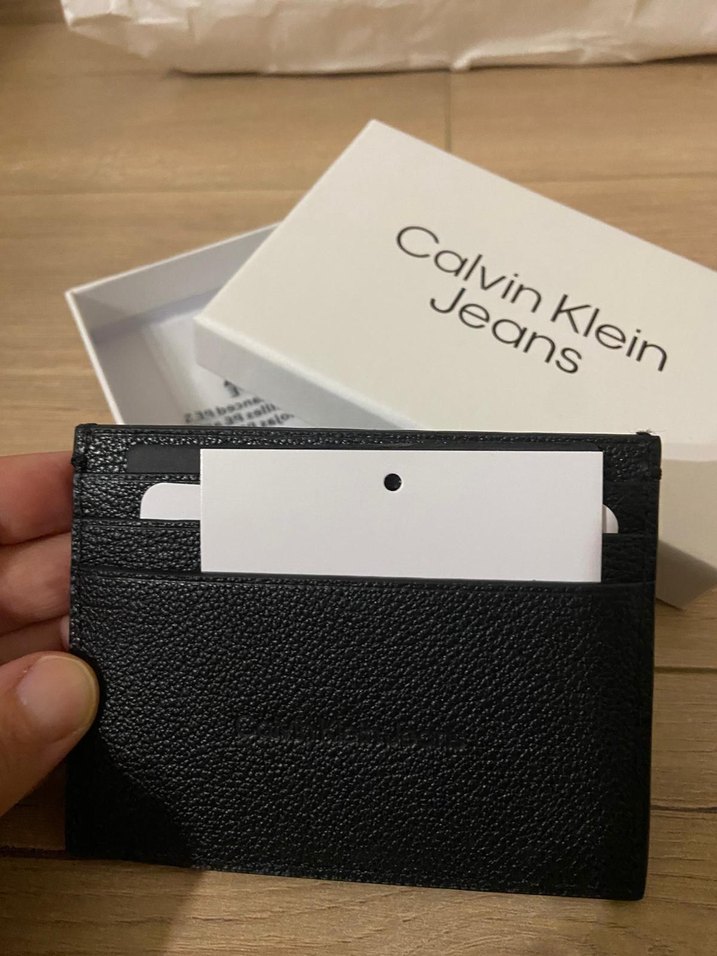 Calvin Klein Siyah Erkek Kartlık Cüzdan - Görsel 2