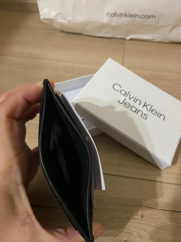 Calvin Klein Siyah Erkek Kartlık Cüzdan - Görsel 5