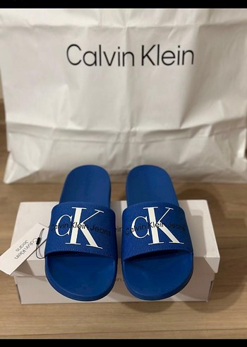 Calvin Klein Calvin Klein Mavi Erkek Terlik