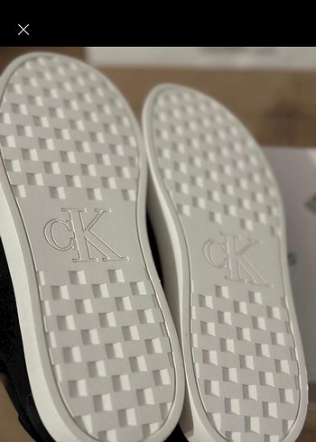 37 Beden Calvin Klein Siyah kadin Spor Ayakkabı