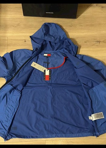 s/m Beden mavi Renk Tommy hilfiger erkek yağmurluk