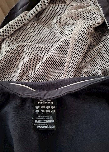 Gri Adidas Fermuarlı Erkek Spor Ceket - Görsel 4