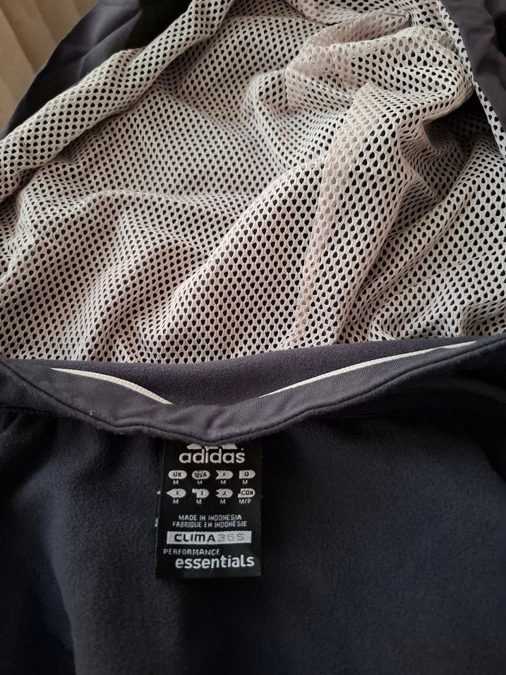 Gri Adidas Fermuarlı Erkek Spor Ceket - Görsel 4