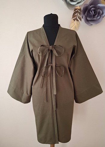 xl Beden bağcıklı kimono