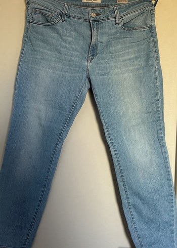 Düz Kesim Kadın Denim Pantolon