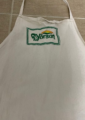 Beyaz Baskılı Mutfak Önlüğü - Görsel 2