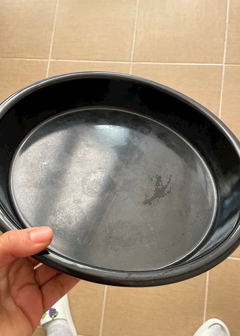 Siyah Yuvarlak Fırın Kabı - Görsel 3