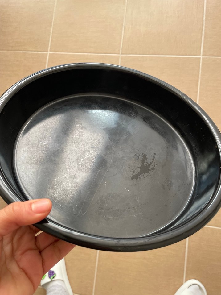 Siyah Yuvarlak Fırın Kabı - Görsel 3