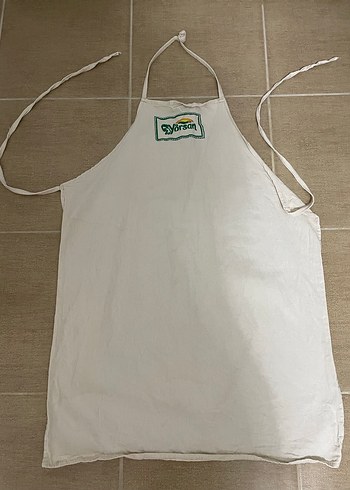 Beyaz Baskılı Mutfak Önlüğü - Görsel 2