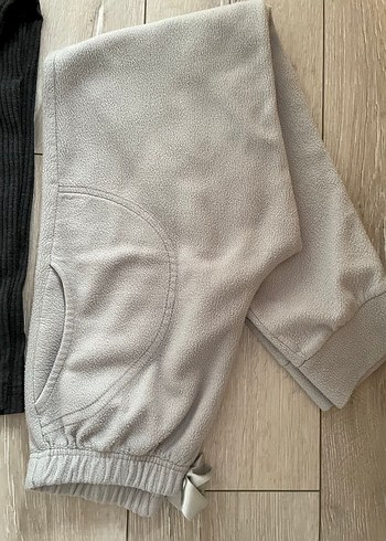 Erkek Gri Örgü Rahat Kesim eşofman - Görsel 2