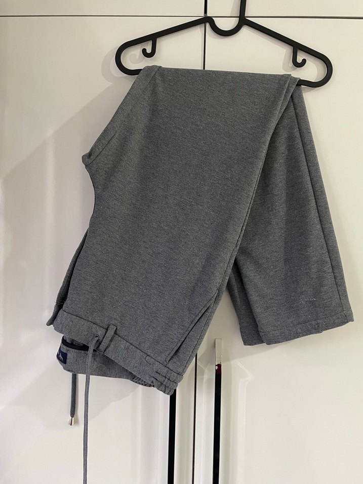 Gri Erkek Regular Fit Spor Pantolon - Görsel 3