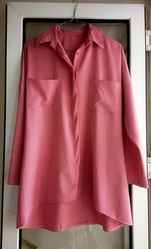Açık Şeker Pembe Gömlek