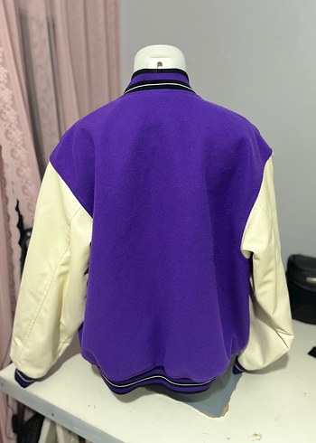 s Beden mor Renk H&M kolej ceket